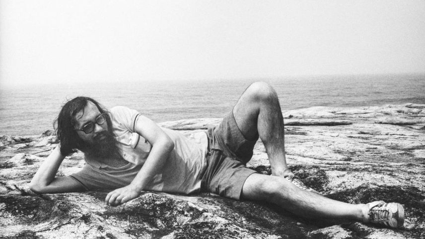 Poeta Paulo Leminski em retrato de Dico Kremer, que integrou a exposição 'Convivência' (Foto: Dico Kremer/Divulgação)