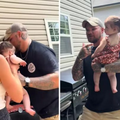 Mãe troca filha por bebê de amiga em teste para o marido e vídeo viraliza