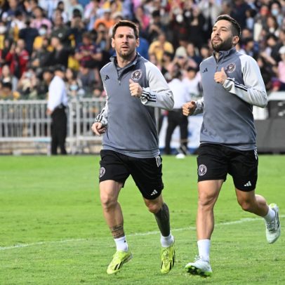 Messi e Alba são punidos com suspensão após falta no Jogo das Estrelas da MLS