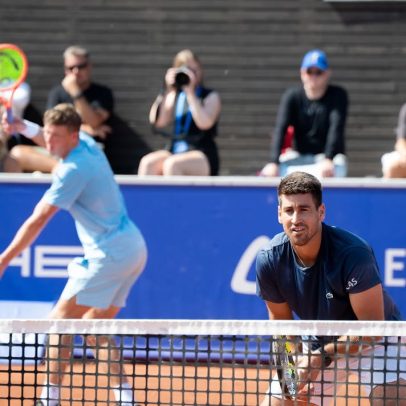 Orlandinho, campeão em Bastad, é eliminado na semifinal por cabeça de chave 1