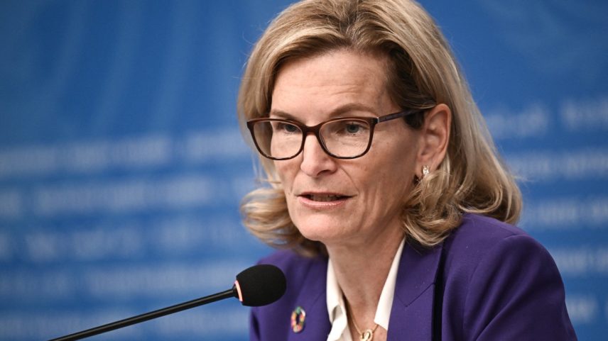 Secretária-Geral da União Internacional de Telecomunicações (Foto: Fabrice COFFRINI / AFP)