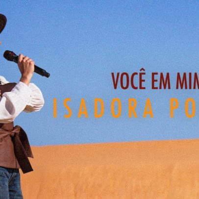 Isadora Pompeo revela sua vulnerabilidade em clipe gravado em cenário paradisíaco