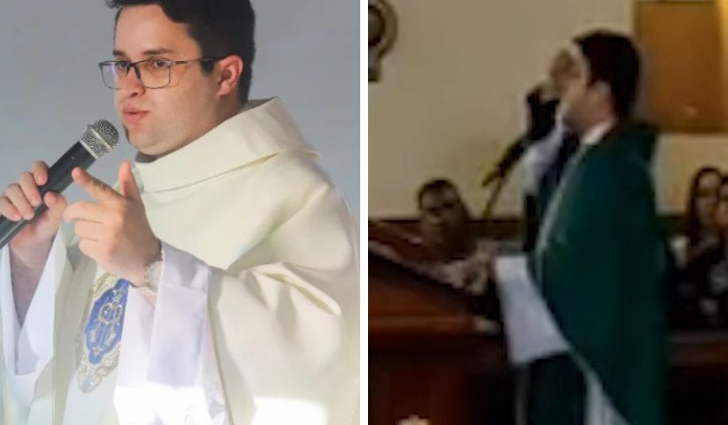 Padre Danilo César acusado de intolerância religiosa em Campina Grande (PB) (Foto: Instagram/Reprodução)