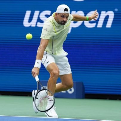 Dimitrov desiste do US Open e perde sequência em Grand Slams por lesão