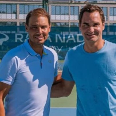 Federer retorna à academia de Nadal e reforça amizade entre os tenistas