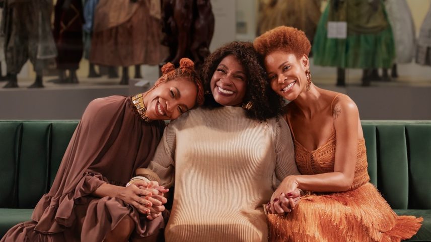 Karol Conká, Zezé Motta e Aline Wirley — Foto: Divulgação/Sarah Wollermann