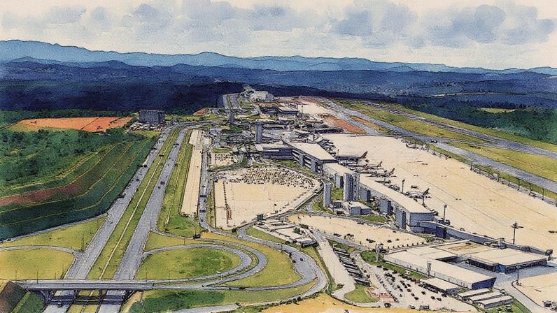 Entre os ativos à venda está a concessão do Aeroporto de Confins, em Belo Horizonte (Foto: Divulgação/BH Airports)