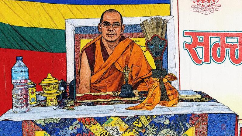 O mestre budista Khenpo Konchog Norbu visita o Brasil (Foto: Divulgação)