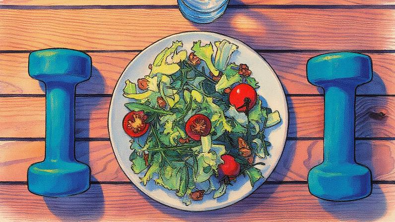 Manter uma alimentação equilibrada e praticar exercício físico são duas orientações clássicas quando o objetivo é perda de peso. Estudos tentam avaliar se uma é mais importante do que a outra (Foto: Davizro Photography/Adobe Stock)