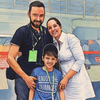 Garoto emociona Lewis Hamilton durante o Grande Prêmio do Brasil de Fórmula 1