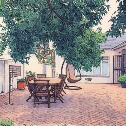 Descubra a árvore frutífera ideal para seu quintal: sombra e piso intacto