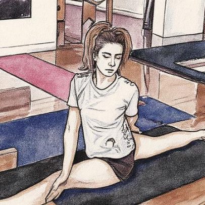 Fernanda Torres impressiona seguidores com flexibilidade em aula de ioga