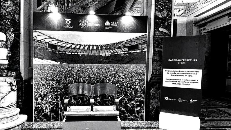 Cadeiras perpétuas do Maracanã (Foto: Divulgação)