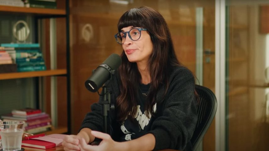 Camila Fremder, no podcast 'Vênus Day Talks' (Foto: Reprodução/YouTube)