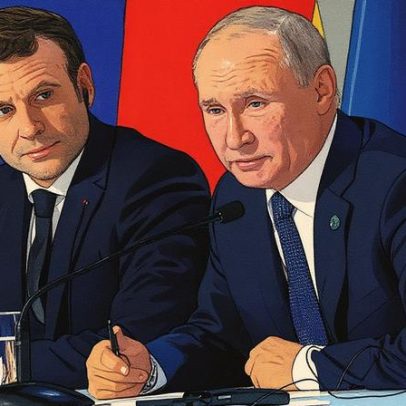 Macron alerta Europa sobre ameaça russa e critica Putin como 'ogro'