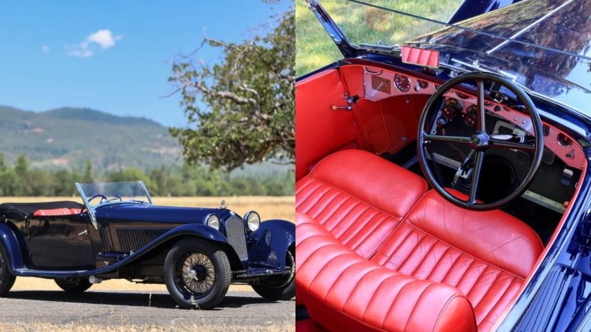 Alfa Romeo Torpédo de 1933 — Foto: Gooding & Company/Divulgação