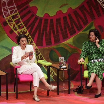 Liv Stromquist e Giovana Madalosso discutem pesquisa para criação de livros na Flip 2025