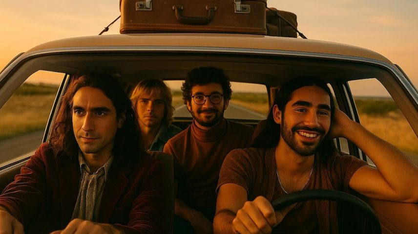 Integrantes da banda The Velvet Sundown, criada por IA (Foto: Reprodução/The Velvet Sundown via Instagram)