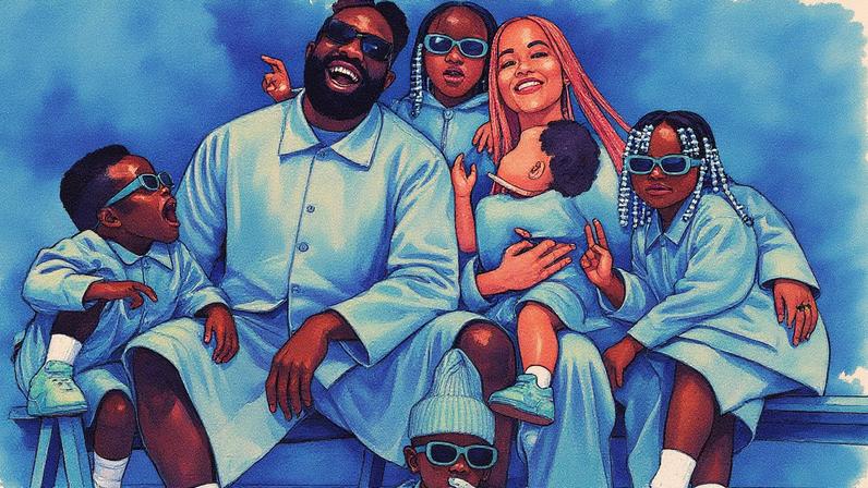 Tobe Nwigwe mergulha em sua coleção Reebok x Chukwu ABUO Mint & Chalk, onde tênis e roupas celebram família, cultura e história. (Foto: Reprodução)