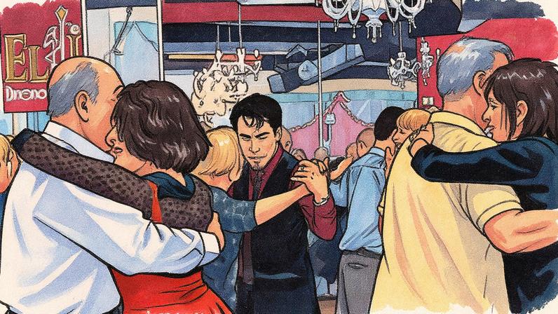 Festividades da milonga 'Perfume de mulher' em Buenos Aires (Foto: Reprodução)