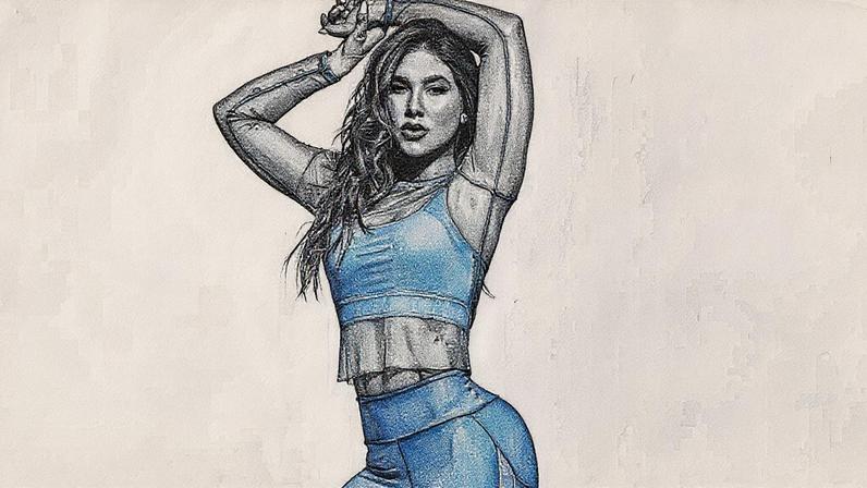 Fotos de Virgínia Fonseca em campanha fitness chamam atenção na web (Foto: Divulgação Rafael Manson)