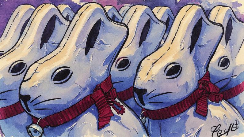 Os famosos coelhinhos da Páscoa estão de mudança para os EUA (Foto: Bloomberg)