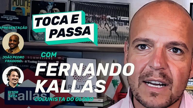 Fernando Kallás é o convidado da semana no programa 'Toca e Passa' (Foto: Reprodução)