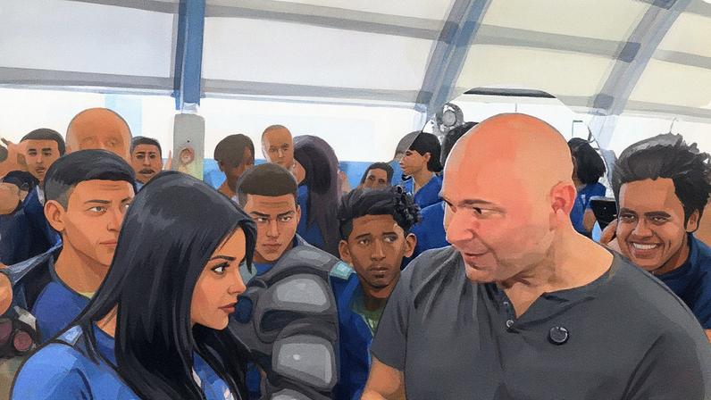 Brunini questiona adolescentes de escola estadual que fizeram o 'L' em vídeo (Foto: Reprodução)