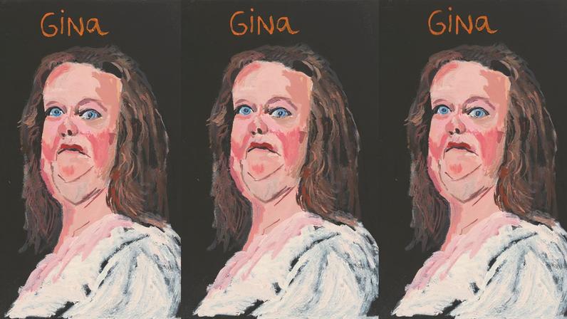 Uma pintura de Gina Rinehart por Vincent Namatjira é um dos vários retratos no novo monográfico do artista (Foto: Reprodução)