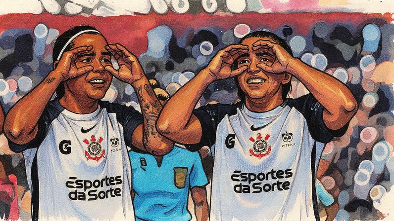 Atletas do Brasil celebram um ponto durante competição na Tailândia (Foto: Reprodução)