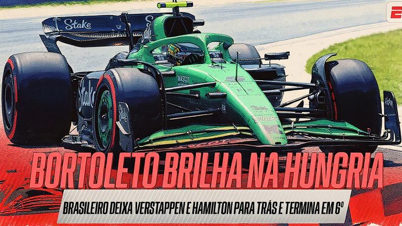 Gabriel Bortoleto durante o GP da Hungria de Fórmula 1 de 2025 (Foto: EFE/EPA/Zoltan Balogh)