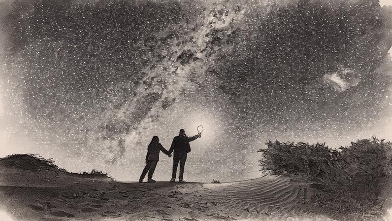 Na experiência astroturística da agência Astrocoya Atacama, parte do passeio é reservada para fotos profissionais feitas pelos guias (Foto: Divulgação)