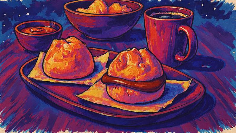 Receita de pão de queijo com doce de leite do Divino Fogão (Foto: Divino Fogão/Divulgação)