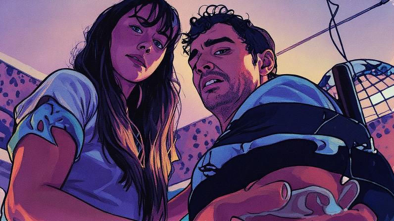 Cena do filme 'Juntos', com Alison Brie e Dave Franco (Foto: Reprodução)