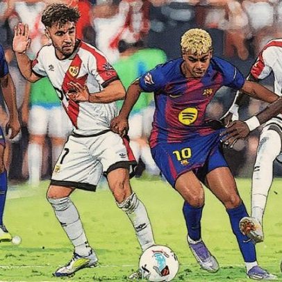 Barcelona empata com Rayo e perde 100% de aproveitamento na La Liga