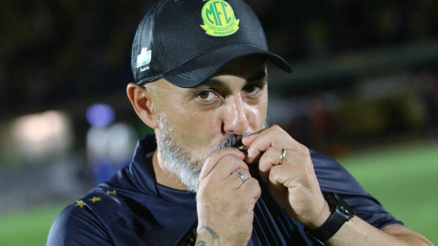 Rafael Guanaes, técnico do Mirassol (Foto: Marcos Freitas/Agência Mirassol)