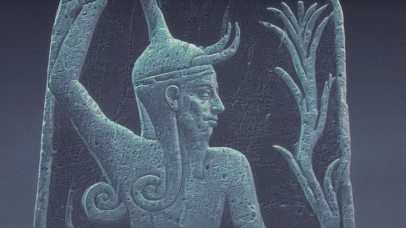 Imagem do deus da tempestade Baal, achada em Ugarit (atual Síria) (Foto: Creative Commons)