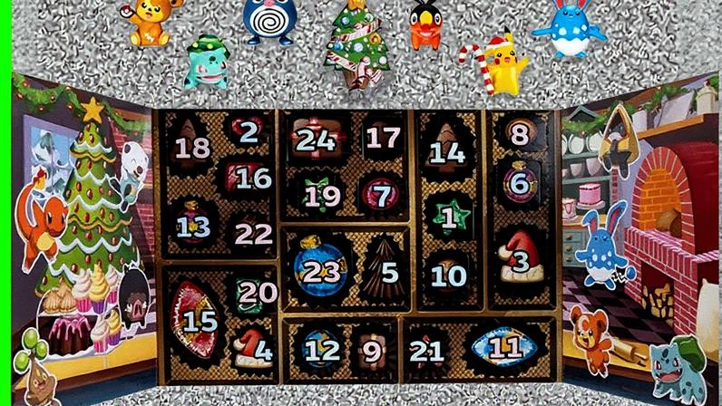 Um calendário de advento Pokémon estará disponível em 2025. Veja onde comprá-lo. (Foto: Reprodução)