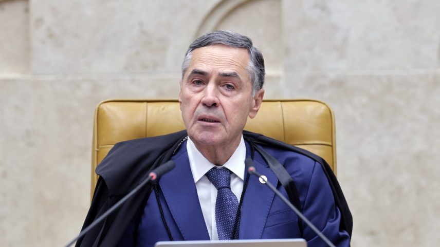 O Plenário do Supremo Tribunal Federal (STF) realiza sessão extraordinária de abertura do segundo semestre do Poder Judiciário. Na foto, o presidente da Corte, ministro Luís Roberto Barroso - 01/08/2025 (Foto: Rosinei Coutinho/STF)