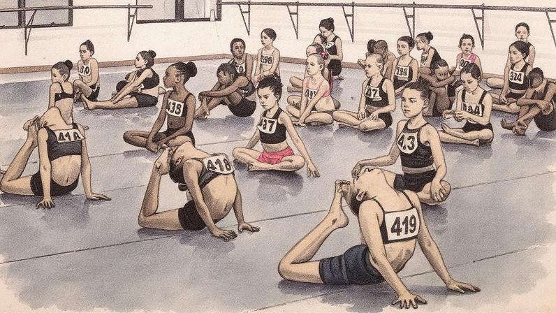 Alunas tentam vaga no Bolshoi (Foto: Divulgação)