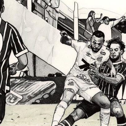 Vojvoda faz sua estreia no Santos em empate sem gols contra o Fluminense