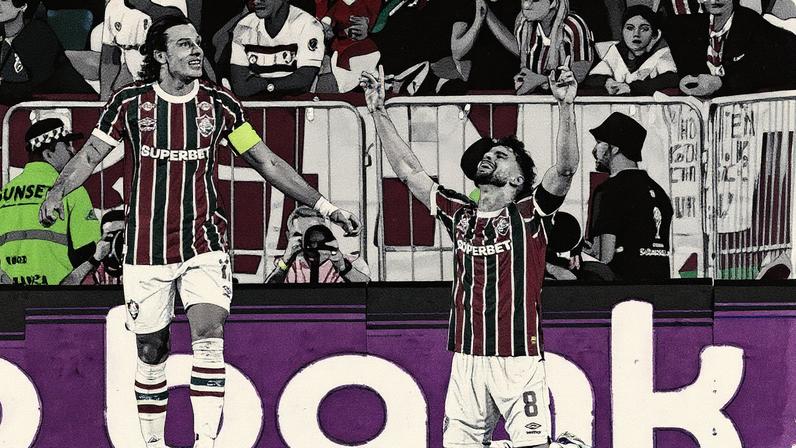 Fluminense disputa atualmente a Copa Sul-Americana (Foto: AFP)