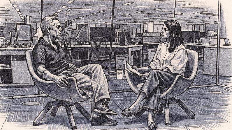 Alexabdre Neri e Maria Fortuna no estúdio do Jornal OGLOBO (Foto: Guito Moreto)