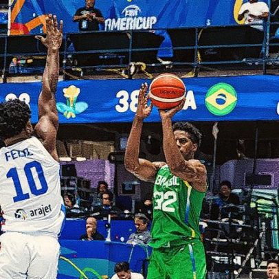 Brasil derrota República Dominicana e avança para a semifinal da Copa América de Basquete