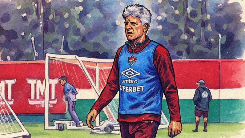 Renato Gaúcho conta com retornos importantes diante do Bahia, pelo jogo de ida das quartas da Copa do Brasil (Foto: LUCAS MERÇON / FLUMINENSE F.C.)