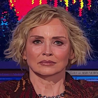 Sharon Stone revela que já namorou rapper bem mais jovem