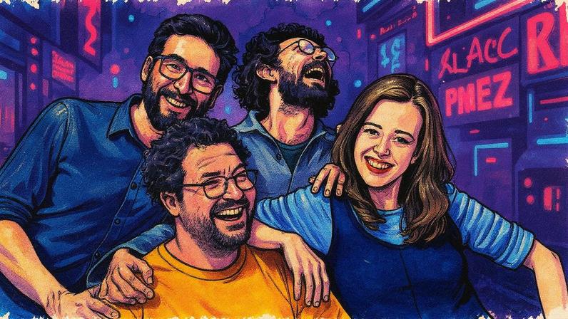 Diretores Márcio Nascimento, Roberto Souza, Marcela Andrade e Fernando Maatz — Foto: Divulgação/Renato Marques