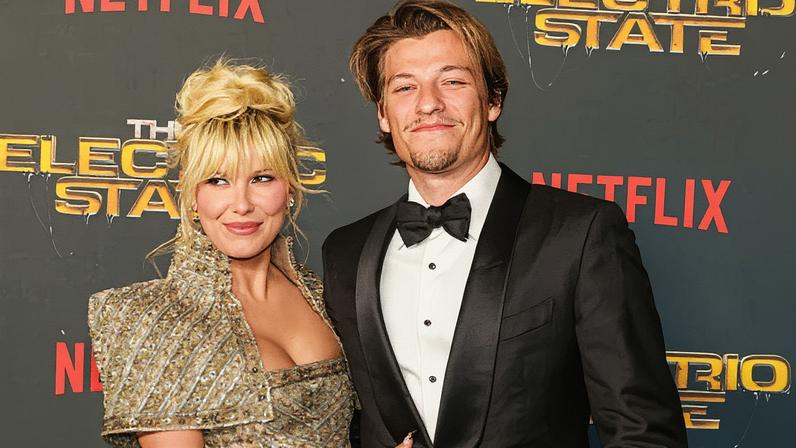 Millie Bobby Brown, estrela de Stranger Things, e o músico Jake Bongiovi (Foto: Reprodução)