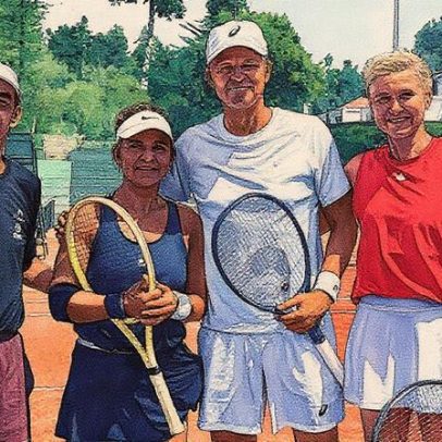 Paraense conquista vaga na final de duplas mistas no mundial de veteranos