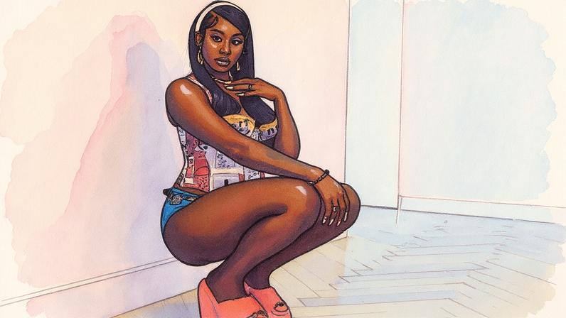 Flo Milli falou com a 'Billboard' sobre seu novo single "Perfect Person", como tem sido a maternidade e o trabalho com Tate McRae. (Foto: Reprodução)